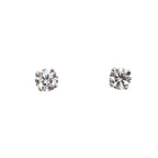 14k White Gold 0.60 tcw. Diamond Stud Earrings