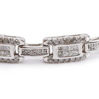 14k White Gold 4.00 tcw. Diamond Bracelet