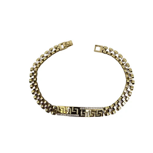 10k meduse Bracelet with Zirconia stones DREY-039