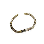 10k meduse Bracelet with Zirconia stones DREY-039