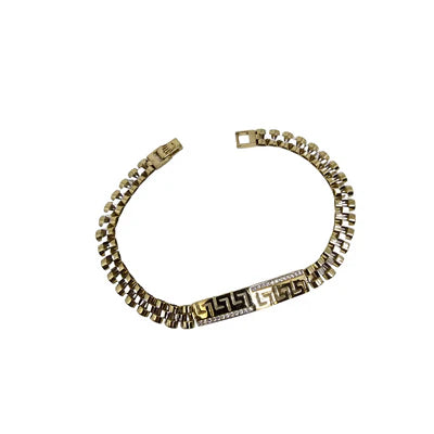 10k meduse Bracelet with Zirconia stones DREY-039