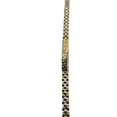 10k meduse Bracelet with Zirconia stones DREY-039