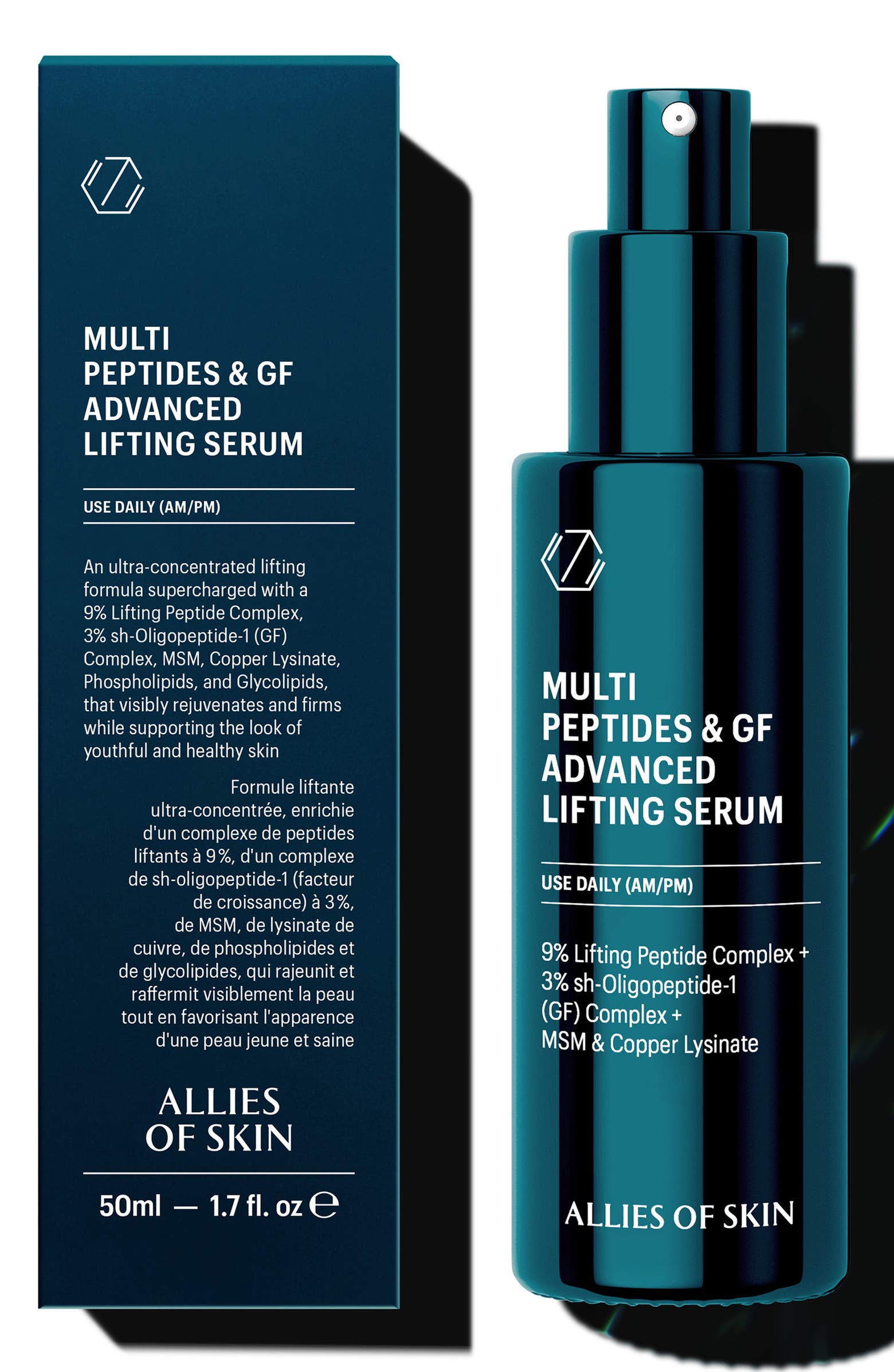 Multi Peptides & GF Advanced Lifting Serum-1.01oz