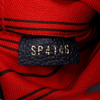 Navy Monogram Empreinte Leather Montaigne BB w/ Strap &amp; Box