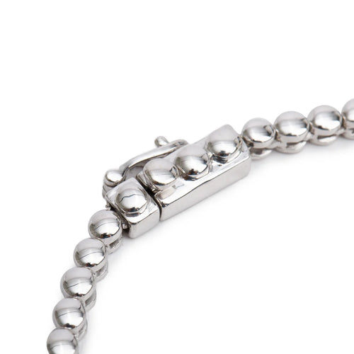 10k White Gold 6.92 tcw. Diamond Link Necklace