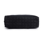 Black Nylon Travel Ligne Bowling Bag w/ Authenticity Card