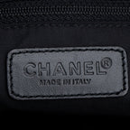 Black Nylon Travel Ligne Bowling Bag w/ Authenticity Card