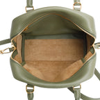 Green Jacquard Anagram Calfskin Amazona 19 Bag w/ Strap