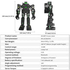 Humanoid Robot, Smart Boxing, Football, Dancing Robot, Graphical Programmable with Phone and Windows PC App, DIY Armored RC Robot with servo Lights