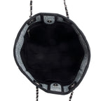 Grey Tweed Small Deauville Shopping Tote w/ Box &amp; Authenticity Card