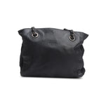 Black Nappa Leather &amp; Tessuto Nylon Catena Bag