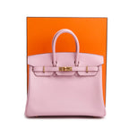 2022 Mauve Sylvestre Swift Birkin 25 w/ Box &amp; Receipt