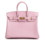 2022 Mauve Sylvestre Swift Birkin 25 w/ Box &amp; Receipt