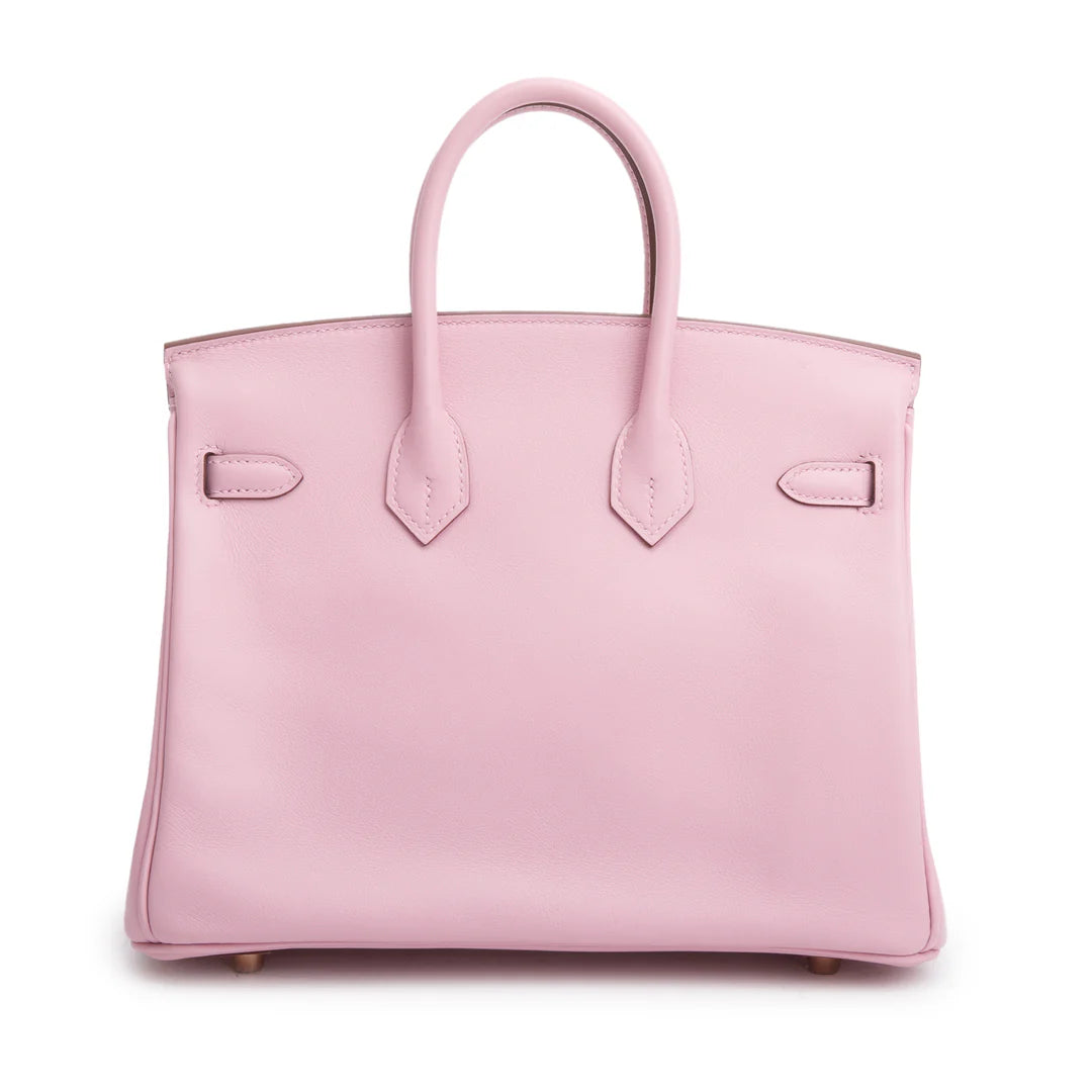 2022 Mauve Sylvestre Swift Birkin 25 w/ Box &amp; Receipt