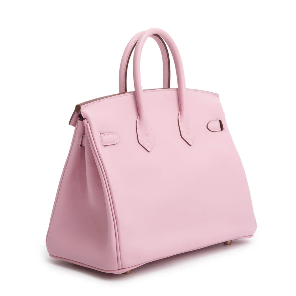 2022 Mauve Sylvestre Swift Birkin 25 w/ Box &amp; Receipt