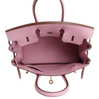 2022 Mauve Sylvestre Swift Birkin 25 w/ Box &amp; Receipt