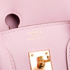 2022 Mauve Sylvestre Swift Birkin 25 w/ Box &amp; Receipt