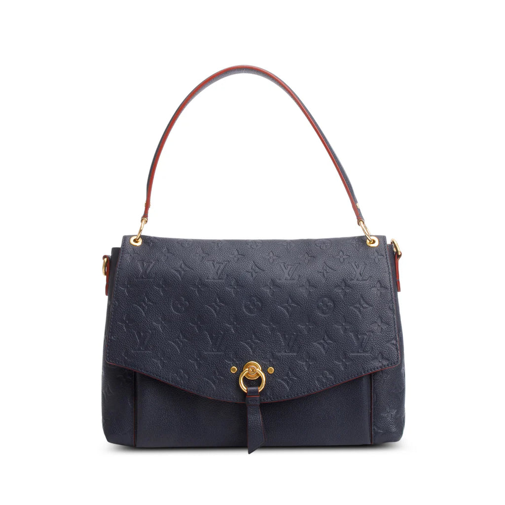 Navy Empreinte Blanche MM w/ Strap