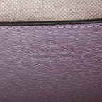 Purple Monogram Jumbo GG Textured Dollar Calfskin Mini Tote Bag w/ Strap