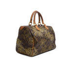 Gold Monogram Dentelle Speedy 30