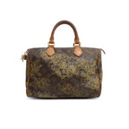 Gold Monogram Dentelle Speedy 30