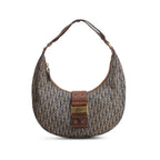 Navy Monogram Street Chic Hobo