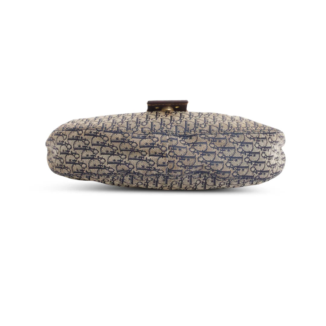 Navy Monogram Street Chic Hobo