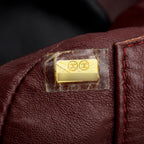 Black Lambskin Luxe Ligne Accordion Flap Bag w/ Authenticity Card