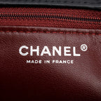 Black Lambskin Luxe Ligne Accordion Flap Bag w/ Authenticity Card