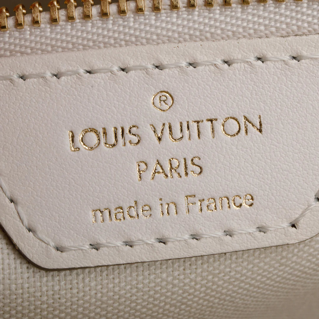 Monogram Sunset Khaki Giant Spring in The City Neverfull MM w/ Pouch