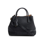 Supple Grained Calfskin Open Bar Tote Bag w/ Strap