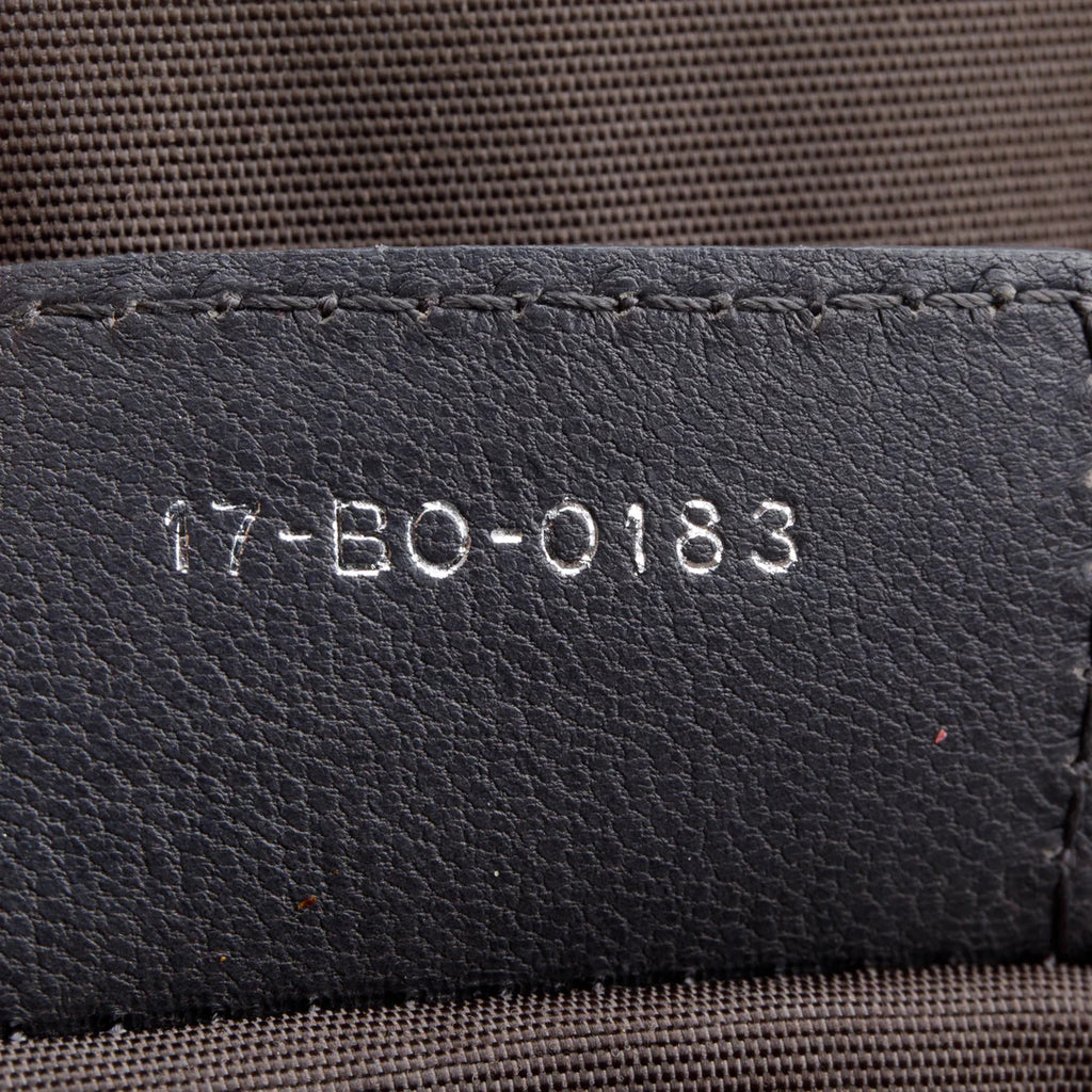 Grey Lambskin Cannage Small Dior Soft Zipped Shopping Tote