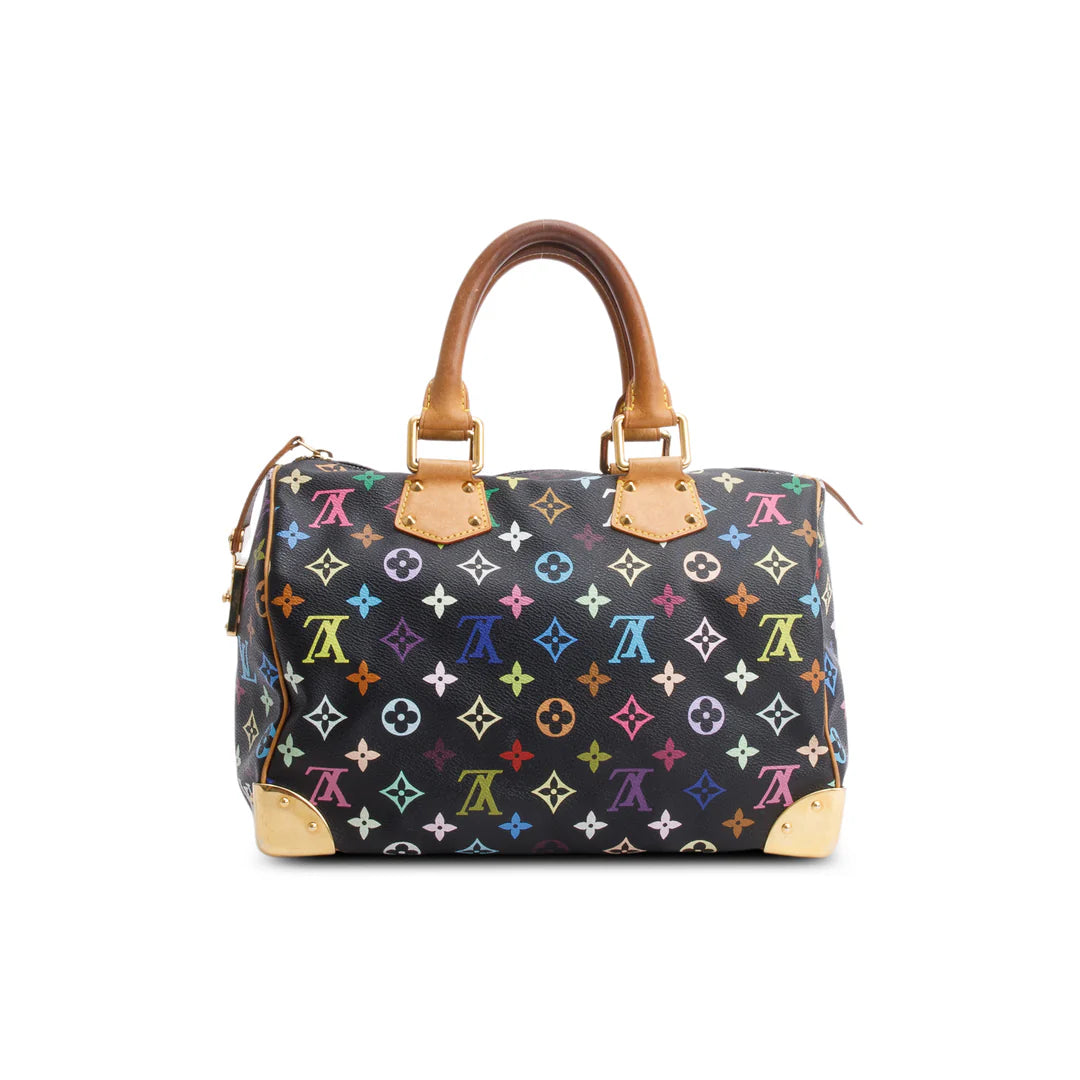 Black Monogram Multicolore Speedy 30
