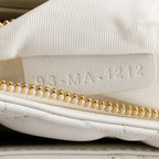 2022 White Lambskin Cannage My Dior Daily Chain Pouch