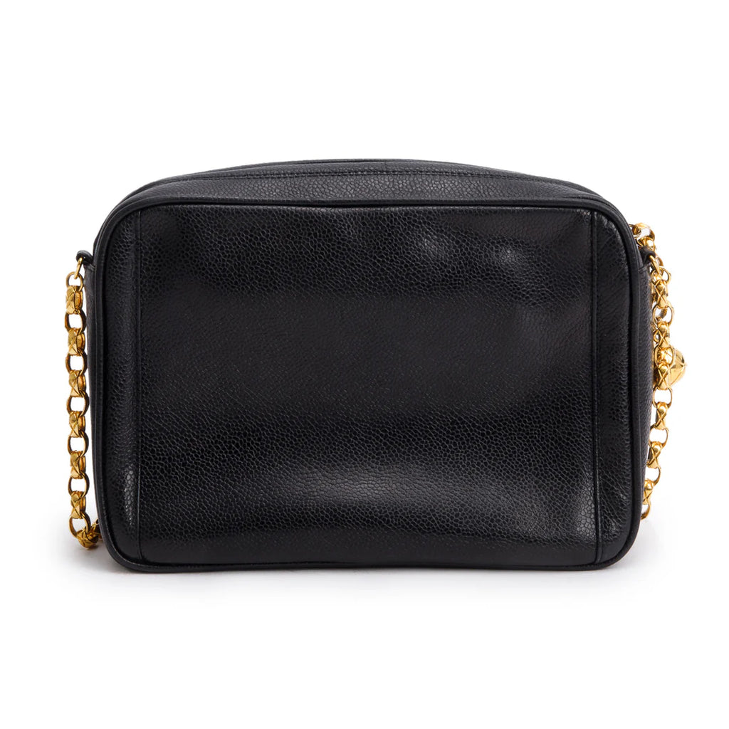 Vintage Black Caviar Bijoux Camera Bag