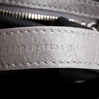 Grey Agneau Leather Neo Cagole XS City Bag w/ Strap