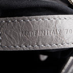 Grey Agneau Leather Neo Cagole XS City Bag w/ Strap