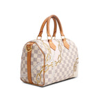 Nautical Damier Azur Speedy Bandouliere 25 w/ Strap