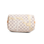 Nautical Damier Azur Speedy Bandouliere 25 w/ Strap