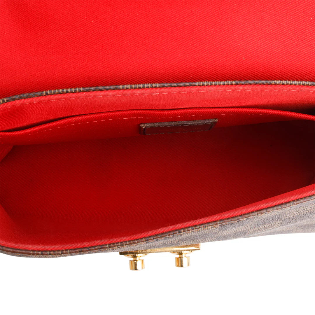 Damier Ebene Croisette w/ Box, Strap &amp; Receipt