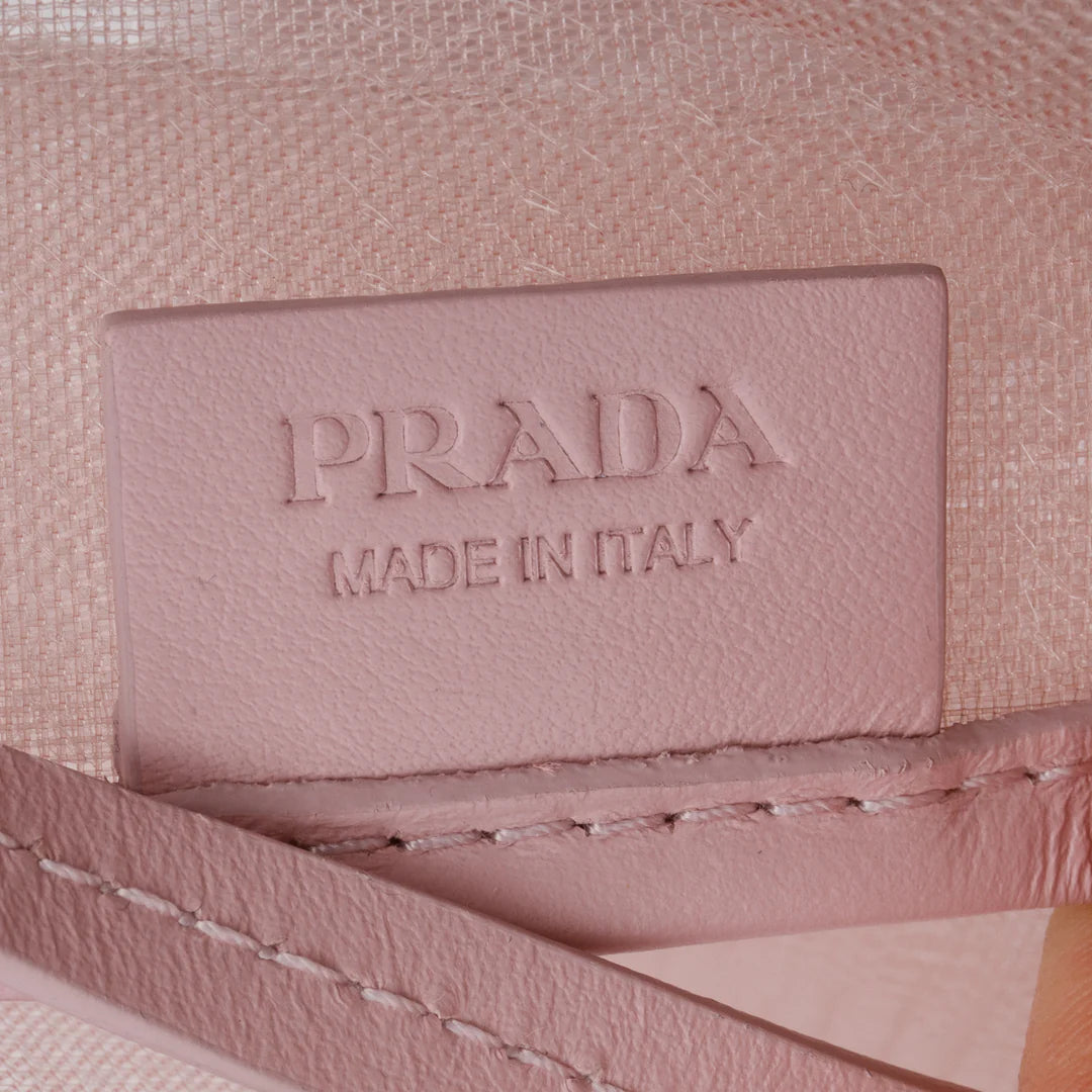 Pink Sequin Mesh Large Tote Bag w/ Pouch &amp; Authenticity Card