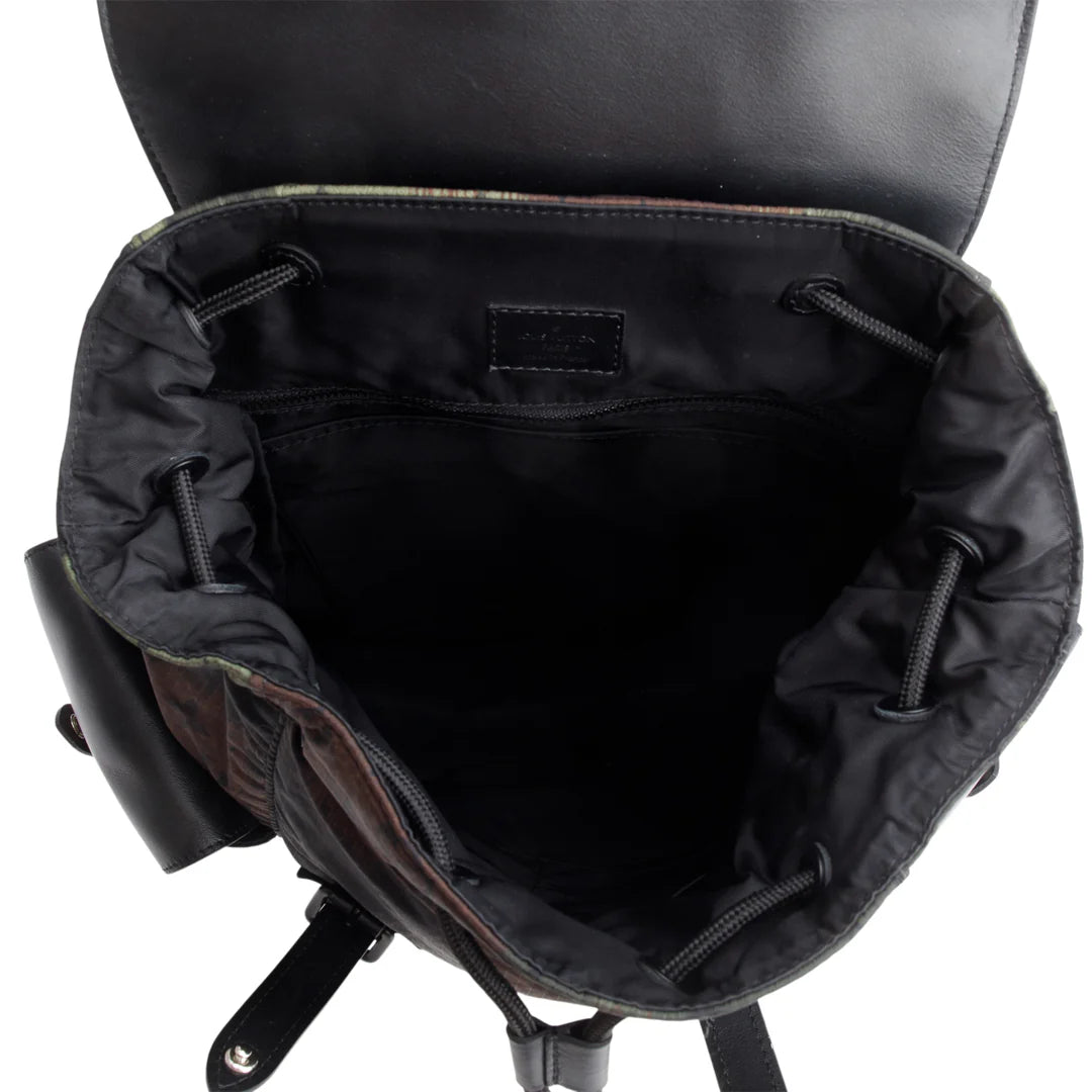 Nylon Monogram Camouflage Christopher PM Backpack