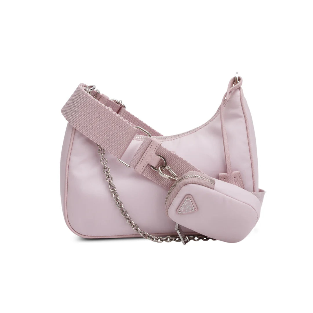 Prada Light Pink Re-Edition 2005 Re-Nylon Bag