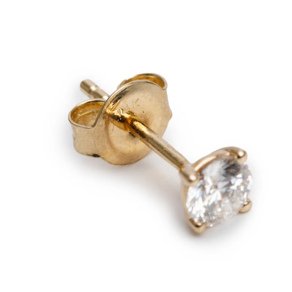 14k Yellow Gold 0.55 tcw. Diamond Stud Earrings