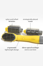 The Triple Shot Interchangeable Blow-Dryer Brush