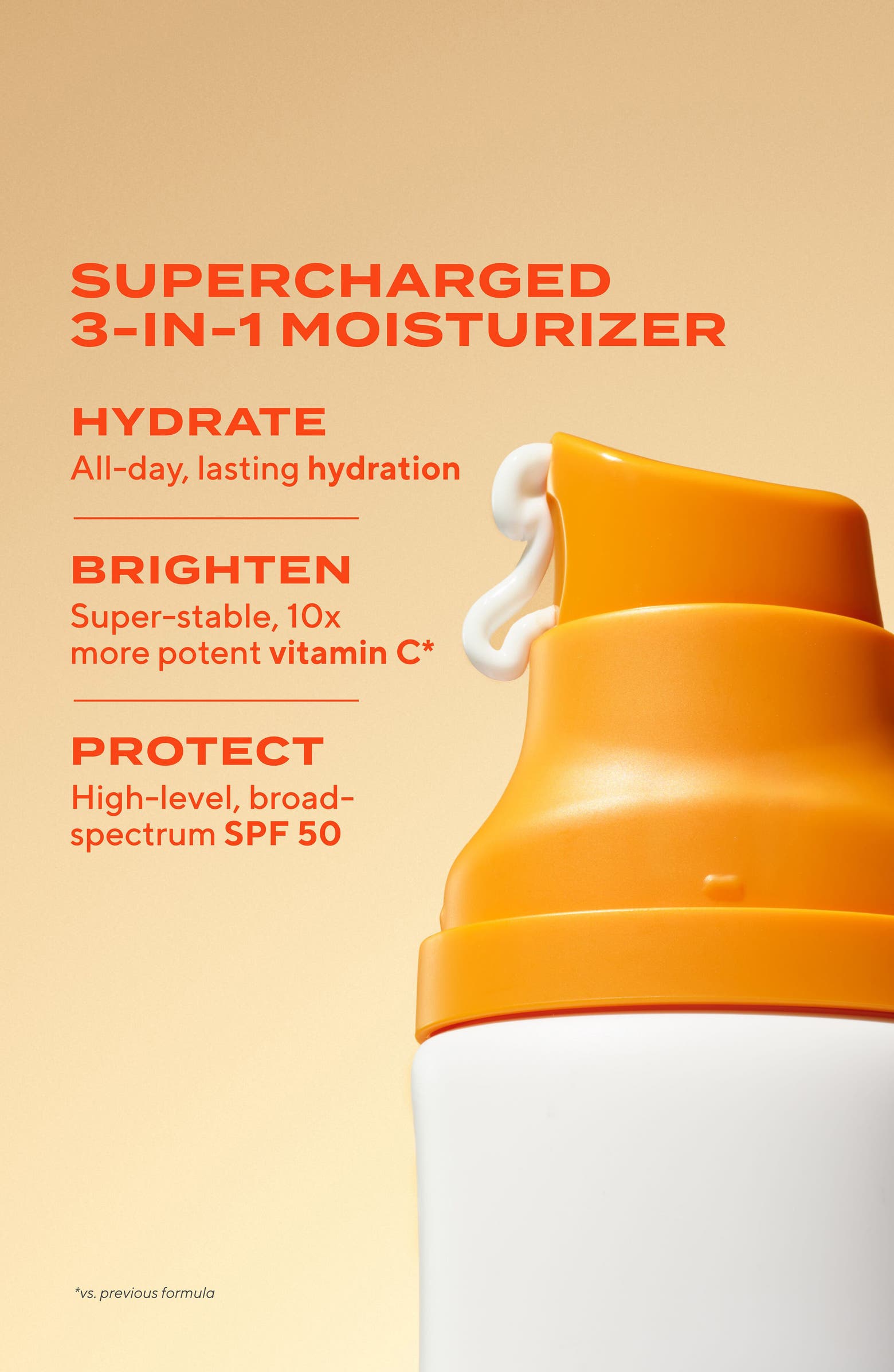 Superactive Moisturizer SPF 50: Brightening