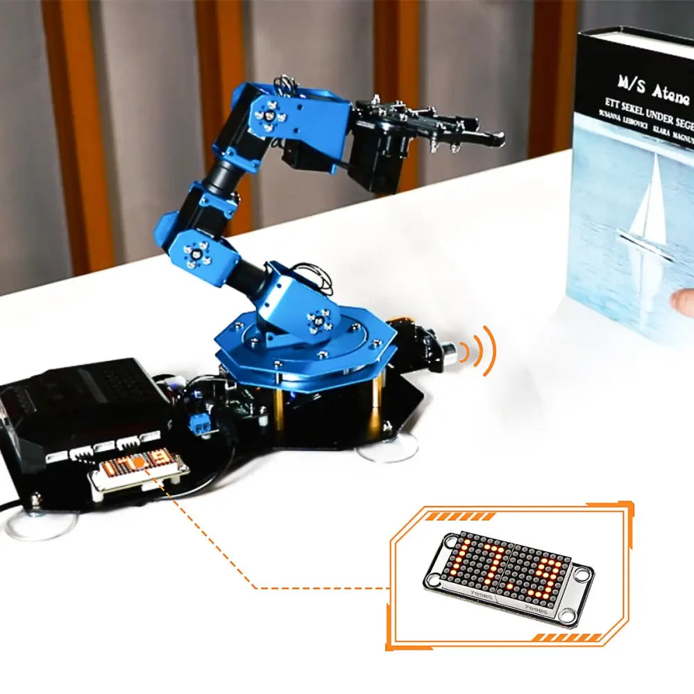 Hiwonder xArm2.0 New Intelligent Robotic Arm Support Scratch & Python Programmable Robotic Kit
