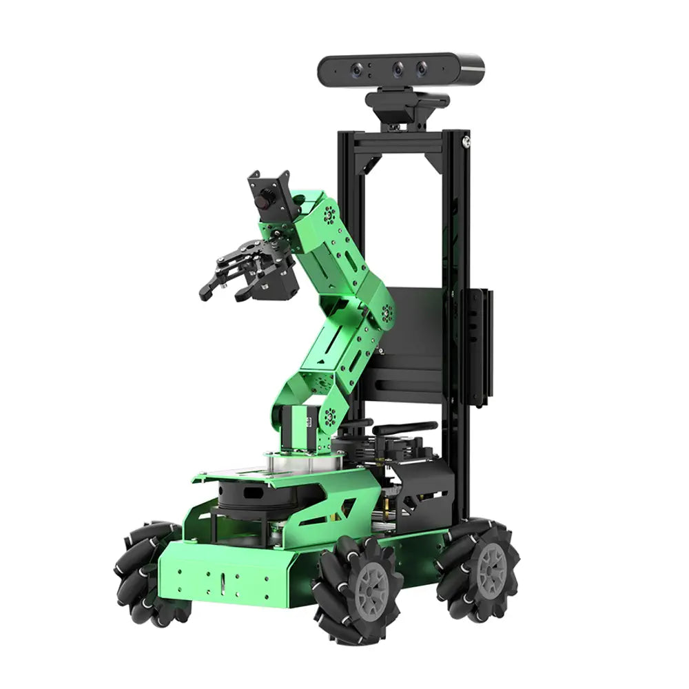 JetAuto Pro ROS1 ROS2 Robot Car with Vision Robotic Arm Powered by Jetson Nano Support SLAM Mapping/ Navigation/ Python (Ultimate kit with Jetson Nano 4GB）