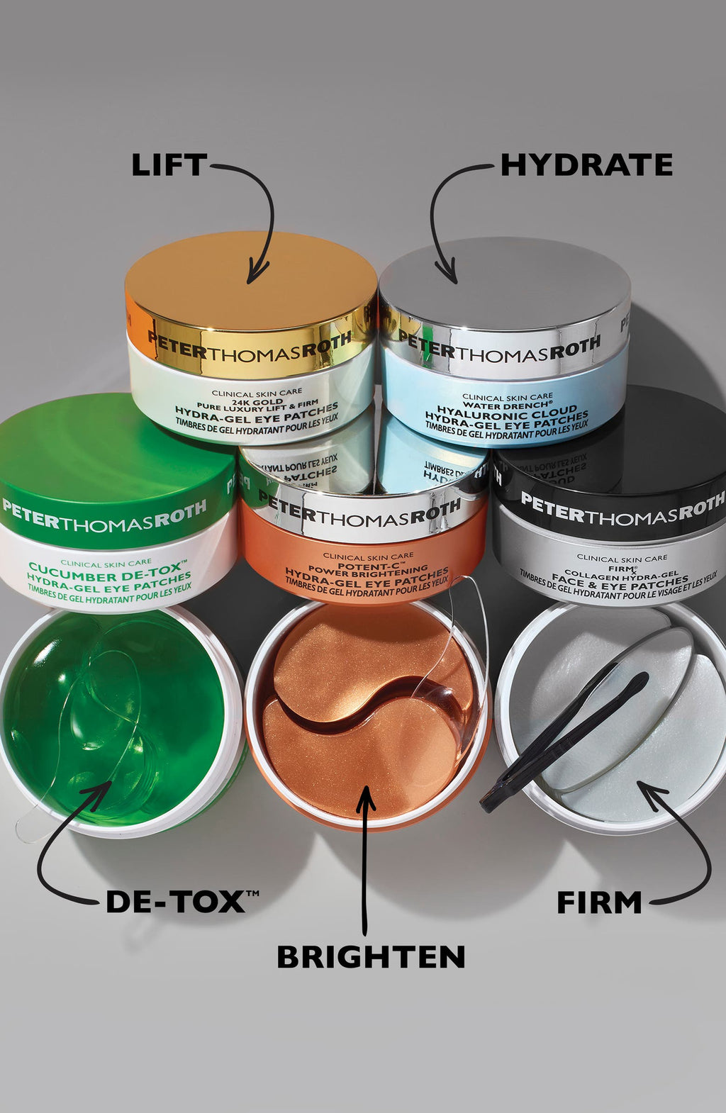 24K Gold Lift & Firm Hydra-Gel Eye Patches