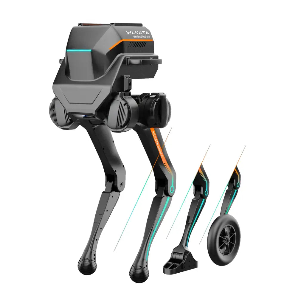 WLKATA BRAVE Tri-Modal EDU Kit - Bipedal Robot with Versatile Modals RGBD Camera & Advanced SDK